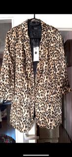Only panterprint panter print leopard jasje blazer colbert M, Maat 38/40 (M), Only, Bruin, Ophalen of Verzenden