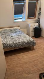 Bed 140x200, Huis en Inrichting, Ophalen, Tweepersoons, Hout, 140 cm