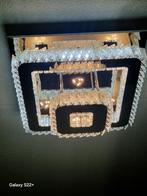 Plafondlamp 60x60 en 45x45 cm, Huis en Inrichting, Lampen | Plafondlampen, Ophalen, Gebruikt, Glas