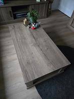 Mooie massief houten salontafel met lade, Huis en Inrichting, Ophalen, Gebruikt, 100 tot 150 cm, 50 tot 100 cm