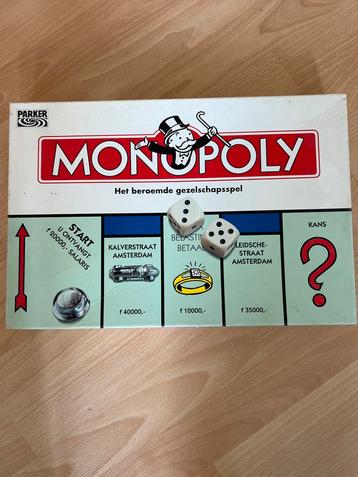 Monopoly Bordspel - Parker - Compleet beschikbaar voor biedingen