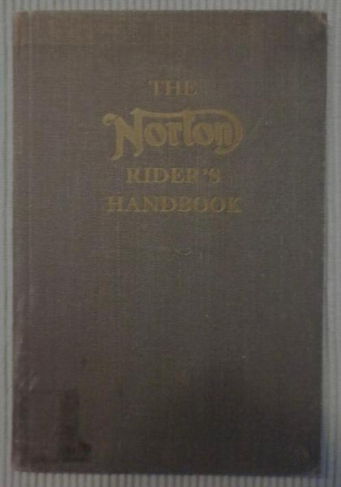 Norton 16 H W.D. handbook manual motor oorlog leger, Motoren, Handleidingen en Instructieboekjes, Overige merken, Ophalen of Verzenden