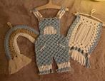 Handgemaakte Macramé set decor Wanddecoratie, Ophalen of Verzenden, Zo goed als nieuw, Wanddecoratie