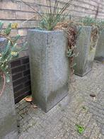 4 natuursteen bielzen 20 x 35 x 69, Tuin en Terras, Bielzen en Borders, Ophalen, Zo goed als nieuw, Natuursteen, Biels