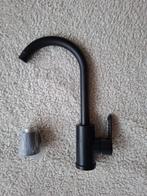 Gloednieuwe kraan ZWART RVS, Ophalen of Verzenden, Nieuw, Rvs, Kraan