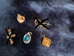 Diverse hangers en oorstekers, Verzenden, Goud, Overige materialen
