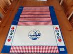Boerenbont stoffen  placemats, Huis en Inrichting, Ophalen of Verzenden, Zo goed als nieuw, Bord(en), Aardewerk
