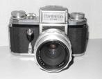 Pentacon FBM +Jena Zeiss Tessar 50mm, Ophalen of Verzenden, Gebruikt, Compact, Overige Merken