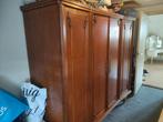Grote eikenhouten kledingkast - jaren '50, Ophalen, Gebruikt, 200 cm of meer, 150 tot 200 cm