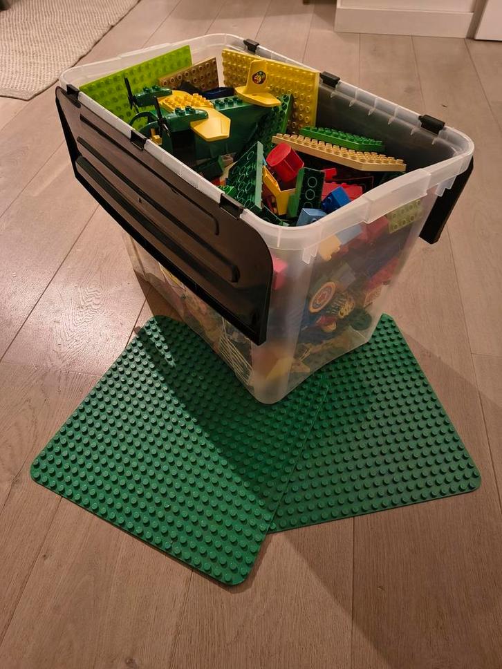 Grote partij Duplo - Stenen/Dieren/Auto's, Kinderen en Baby's, Speelgoed | Duplo en Lego, Zo goed als nieuw, Duplo, Losse stenen