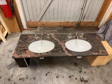 Granieten badkamer blad beschikbaar voor biedingen