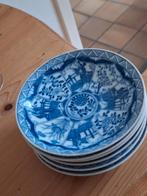 Langelijs bordjes 6x, Ophalen of Verzenden