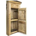 Volière Voldux S2 (nachthok links of rechts) GRATIS GELEVERD, Ophalen of Verzenden, Hout, Volière