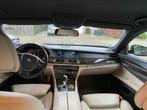 BMW 7-Serie 740D AUT 2012 Zwart High Executive Trekhaak, Auto's, BMW, Automaat, Euro 5, Achterwielaandrijving, Beige