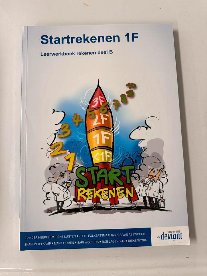 Startrekenen 1F deel B, Boeken, Schoolboeken, Zo goed als nieuw, Nederlands, Overige niveaus, Ophalen of Verzenden