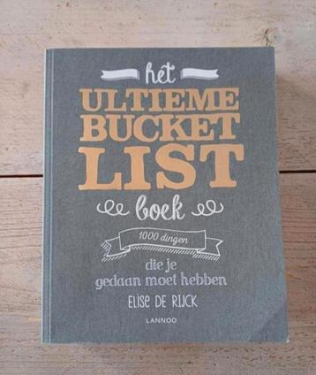Elise De Rijck - Het ultieme Bucketlist Boek **NIEUW** beschikbaar voor biedingen