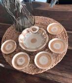 💝 Vintage OSCAR SCHLEGELMILCH bonbon petit four wit goud, Antiek en Kunst, Ophalen of Verzenden