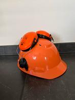 Veiligheidshelm met Gehoorbescherming & Vizier, Ophalen of Verzenden, Met vizier, Nieuw