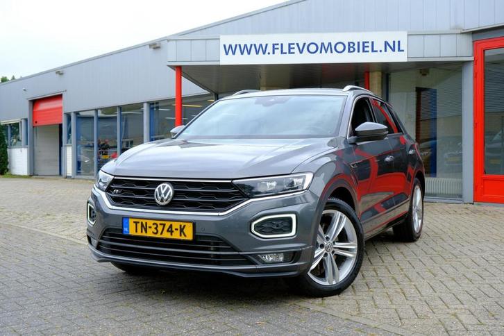 Volkswagen T-Roc 2.0 TSI 4Motion Sport Aut. R-Line |Half-Led, Auto's, Volkswagen, Bedrijf, Te koop, T-Roc, 4x4, ABS, Adaptive Cruise Control