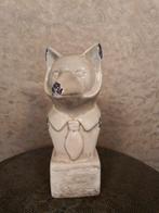 Vintage stenen beeld wolf, Ophalen of Verzenden, Nieuw, Dier