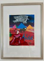 Corneille zeefdruk ‘Aida’ ingelijst en gesigneerd (24/200), Antiek en Kunst, Kunst | Schilderijen | Modern, Ophalen of Verzenden
