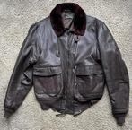 Irvin B. Foster USN Flight Jacket G-1, 1962  Size 44  Top!, Ophalen of Verzenden, Zo goed als nieuw, Overige maten, Bruin