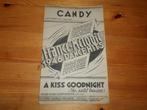 Candy / a kiss goodnight - france melodie hits 1946, Gebruikt, Ophalen of Verzenden, Populair, Trompet