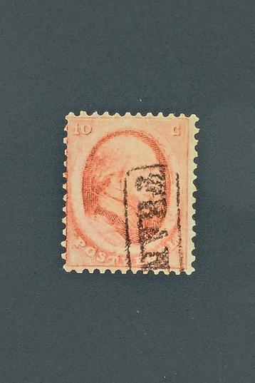 Koning Willem III,  10 cent, NVPH nr 6 uit 1894, gestempeld beschikbaar voor biedingen