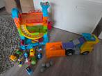 VTech Toet Toet Auto's Super Kiepwagen en autogarage, Kinderen en Baby's, Speelgoed | Vtech, Ophalen of Verzenden, Zo goed als nieuw