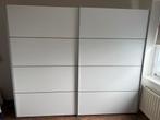 Witte Kledingkast - 245x200x60cm, Huis en Inrichting, Kasten | Kledingkasten, Ophalen, Kunststof, 200 cm of meer, Met hangruimte