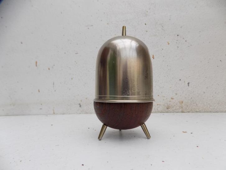 Deens design sigarettenhouder jaren 70 vintage retro, Huis en Inrichting, Woonaccessoires | Overige, Gebruikt, Ophalen of Verzenden