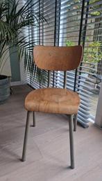 Retro schoolstoel, Huis en Inrichting, Stoelen, Ophalen of Verzenden, Gebruikt, Eén