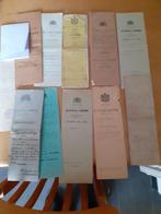 Diverse oude notarisaktes, Verzamelen, Overige Verzamelen, Ophalen of Verzenden, Gebruikt