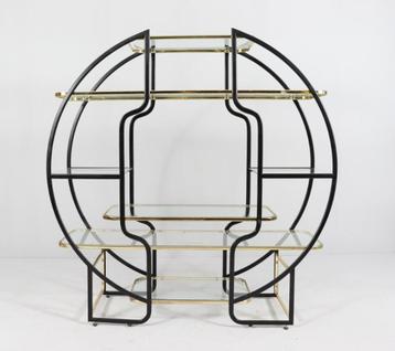 Luxe Etagère Hollywood Regency. beschikbaar voor biedingen