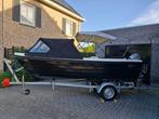 Keurige sloep Liberty 475 XL, 8pk Honda, trailer en bimini, Watersport en Boten, Sloepen, Ophalen, Gebruikt, Tot 10 pk, 3 tot 6 meter