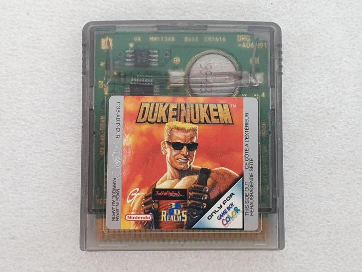 Nintendo GBC: Duke Nukem, Spelcomputers en Games, Games | Nintendo Game Boy, Gebruikt, Avontuur en Actie, 1 speler, Ophalen of Verzenden