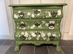 Brocante bloemen buikkastje, Ophalen, Zo goed als nieuw