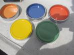 Space Age Metal and Melamin Utility Tray Bowls, 1960s, Set 5, Ophalen of Verzenden, Huis en Inrichting