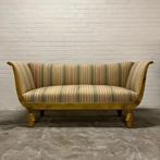 Antieke biedermeier bank sofa goud, Antiek en Kunst, Ophalen