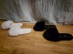 Te koop pantoffels, Ophalen of Verzenden, Zo goed als nieuw, Wit, Pantoffels of Sloffen