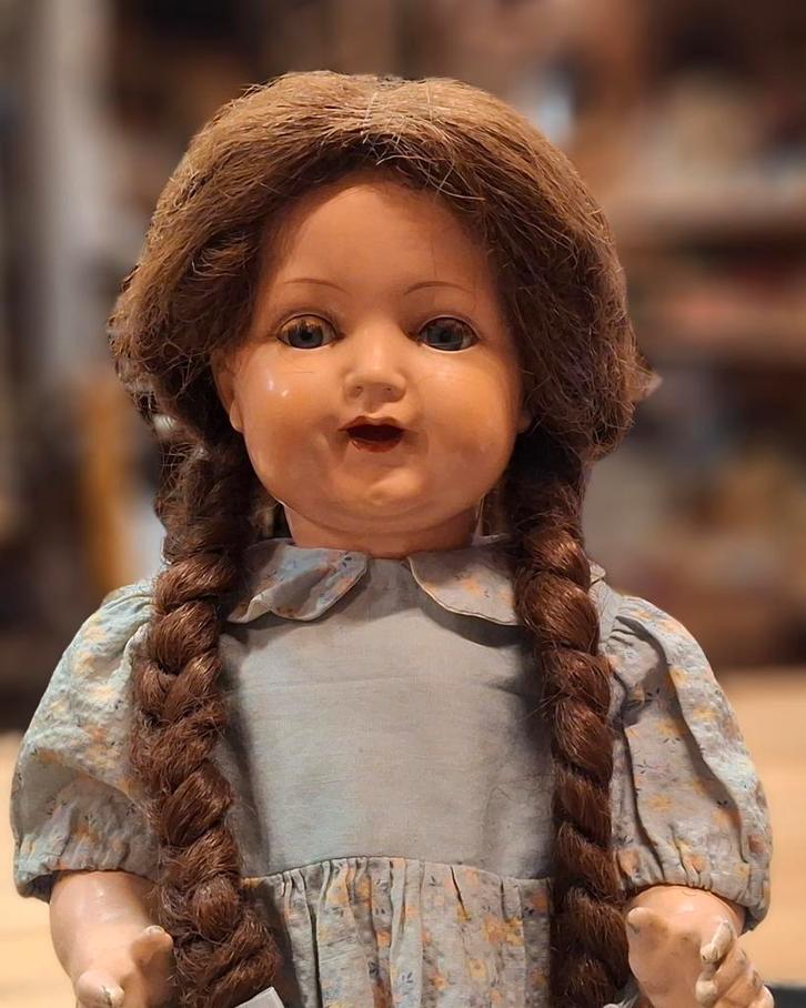 Antieke Kammer und Reinhardt Pop 728 Celuloid en Composiet., Antiek en Kunst, Antiek | Speelgoed, Ophalen of Verzenden