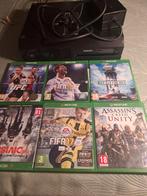 Xbox One met games, Spelcomputers en Games, Ophalen of Verzenden, Gebruikt, Met 1 controller, Met games