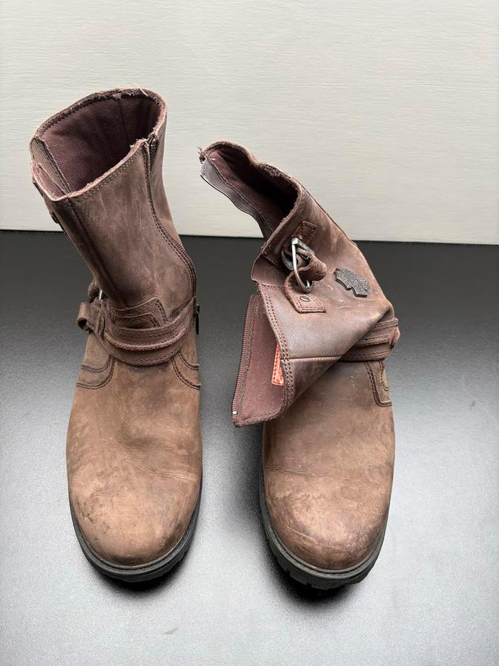 Bruine Harley Davidson Boots - Maat 44, Kleding | Heren, Schoenen, Gedragen, Boots, Bruin, Ophalen of Verzenden