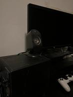 Ps4 hp monitor en logitech speaker set MOET SNEL WEG !, Ophalen, 500 GB, Met 2 controllers, Zo goed als nieuw
