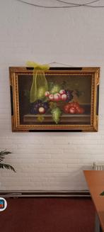 Olieverf schilderij stilleven met fruit, Ophalen of Verzenden