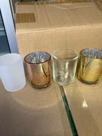 partij van 1680 waxinelichtglaasjes (4 soorten), Diversen, Rommelmarktspullen, Ophalen, Nieuw