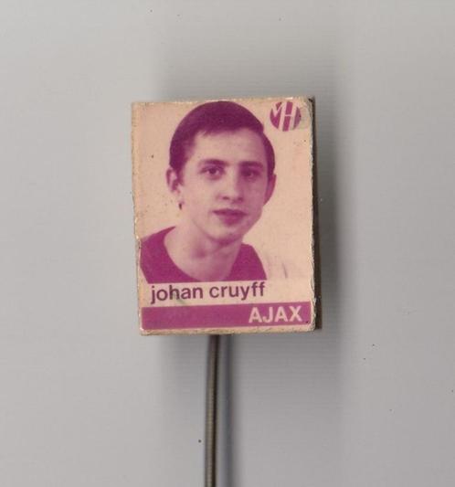 Voetbal Ajax Johan Cruijff speldje Cruyff, Verzamelen, Speldjes, Pins en Buttons, Gebruikt, Speldje of Pin, Overige onderwerpen