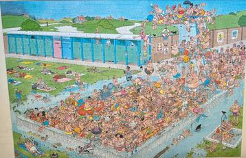 Jan van Haasteren Puzzel 2000 Stukjes Bomvol bad beschikbaar voor biedingen