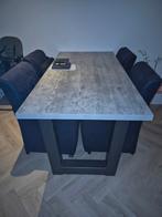 Eettafel 1.9m breed, Ophalen, Zo goed als nieuw, Rechthoekig, 50 tot 100 cm