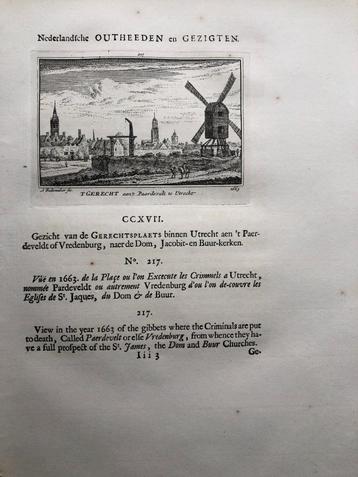 217 / Utrecht het Gerecht aan het Paardenveld 1732 beschikbaar voor biedingen